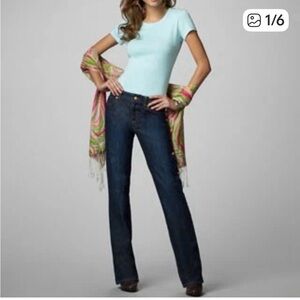 Lilly Pulitzer Main Line Jean Indigo Blue Size 4.Retail$138. NWT